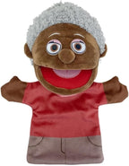 Family Hand Puppets for Kids, Includes Grandpa, Son by LOMTRATS