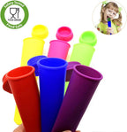 Homemade Popsicle Molds, 6 Pack Drip Free Ice Pop Molds, Pure Color | Easy - Image 2