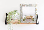 Natural White Picture Frame 8x10, Wedding Picture Frame, Wall Hanging or - Image 7