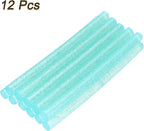 uxcell Mini Hot Glue Sticks for Glue Gun 7mm x 100mm Glitter Transparent Blue - Image 3