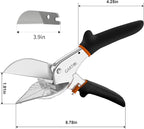 GARTOL Miter Shears, 45-135 Degree Adjustable Angle Scissors, Quarter Round - Image 2