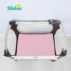 Biloban Pack and Play Sheets Fitted, 2 Pack Pack and Play Sheet Fits - Image 3