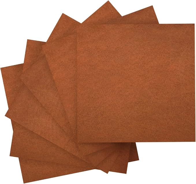 IOOLEEM Brown Felt Sheets, Pre-Cut by IOOLEEM