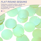 MECCANIXITY 700 Pcs Flat Round Sequins 15mm/0.6 Inch Loose Paillettes Craft - Image 3