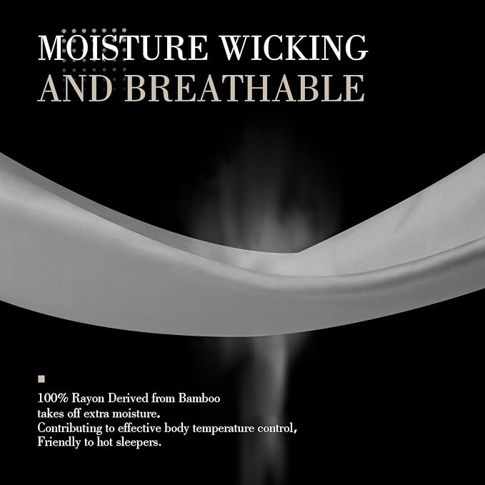 WishSmile Body Cooling Pillowcase Long Pillow Case Breathable Cool Silky Soft - Image 3