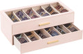 Lolalet Sunglasses Storage Box for Women, Eyewear Eye Glass Organizer by Lolalet