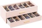 Lolalet Sunglasses Storage Box for Women, Eyewear Eye Glass Organizer by Lolalet