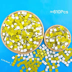 500G/ 1.1LB Bulk Crystal Mosaic Tiles - Image 3
