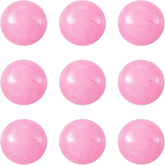 FASHEWELRY 50Pcs Natural White Jade Cabochons Flat Back Gemstone Cabochons Half by FASHEWELRY