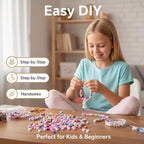 HardyGuo Boxed Pony Beads Letter Beads Rainbow Kandi Beads - Image 9