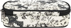 ANANGTEE Bat Flowers Pencil Pouch Case - Image 6