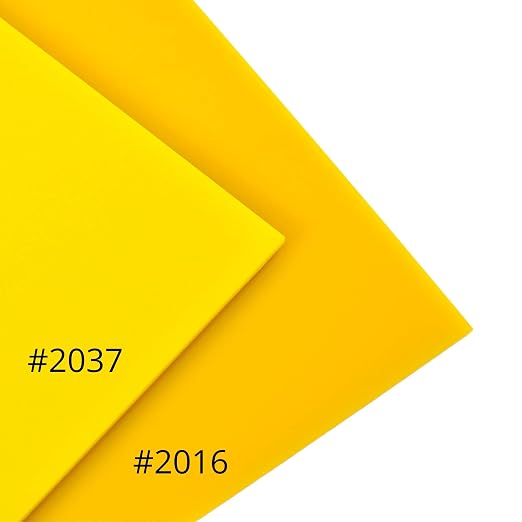 BuyPlastic 2037 Yellow Solid Colored Acrylic Plexiglass Sheet, Choose Size and - Image 2