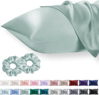 King Satin Pillowcase for Hair 2pc, Similar to Silk Pillow Cases, Easier Care by Vielit