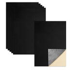 Biaungdo Black Self Adhesive Felt Sheets, 8 x 12 Inch, Felts Fabric by Biaungdo