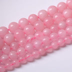 Rose Pink Quartz Beads - Image 2