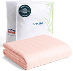 YnM Cooling Weighted Blanket for Adults, 17lbs Heavy Bed Throw for One Person by YNM