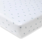 Burt's Bees Baby Essential Organic Cotton Fitted Crib Sheet, Breathable by BurtsBeesBaby