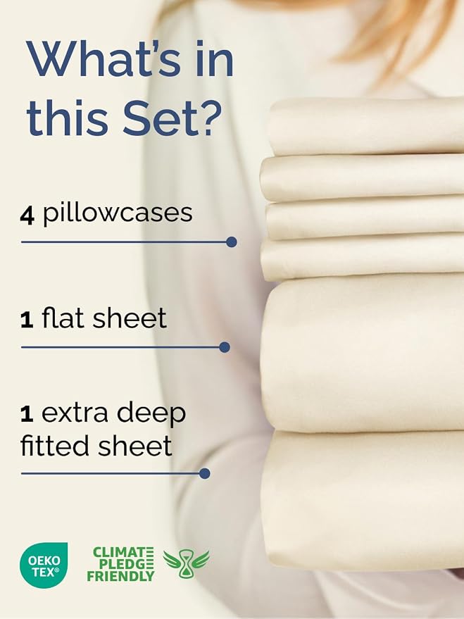 Extra Deep Cal King Sheet Set - Image 2