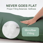 DOWNCOOL Large Body Pillow Insert- Breathable Full Body Pillow - Image 3
