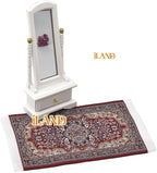 iLAND Miniature Dollhouse Accessories Victorian of Carpet - Image 5