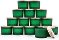 SHOWIN Thick Candle Jars for Making Candles 16 Pcs, 4 OZ Empty Jars by Showin