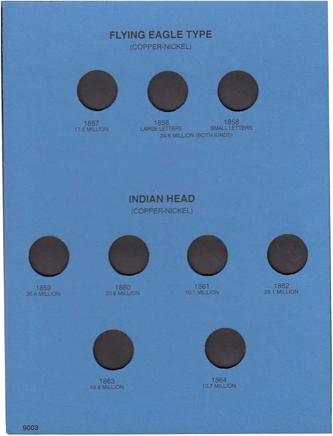 Whitman US Indian Cent Coin Folder 1857 - Image 2