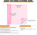 HTVRONT Pink Heat Transfer Vinyl Rolls - Image 5