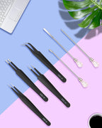 11 Pcs Resin Spoon Tools Kit-Metal Stir Sticks Resin Spoons Poke Needle - Image 6