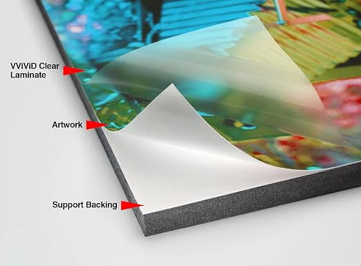 VViViD Clear Art-Safe Adhesive UV Lamination Vinyl 12 Inches x 15 Feet Roll - Image 6