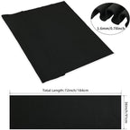 Acrylic Black Felt Fabric 72" X 36" Felt by The Yard，Wide 1.6mm Thick Acrylic - Image 2
