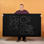 MEARCOOH 2-Pack Large EVA Foam Sheets, 35.5" x 59" Sheet Premium High Density - Image 6