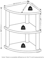Furinno Turn-N-Tube Kitchen Countertop Organizer, 3-Tier Corner Countertop - Image 3