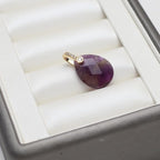 LE SKY Natural Stone Pendants Healing Crystal Gemstones - Image 9