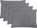 ZPECC Dark Gray Pillow Cases King Size Set of 4, 20x36 Envelope Closure by ZPECC-ABrandThatHasBeenFocusedOnBabyProductsFor18Years
