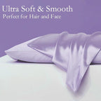 JOGJUE Silk Pillowcase for Hair and Skin 2 Pack 100% Mulberry Silk Bed - Image 3
