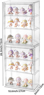 3 Tier Display Case for Collectibles, Storage Container - Image 2
