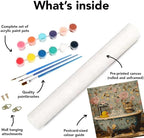 Mrnsiet Paint by Number for Adults Beginners, Easy Cat Paint by Numbers Kits on - Image 6