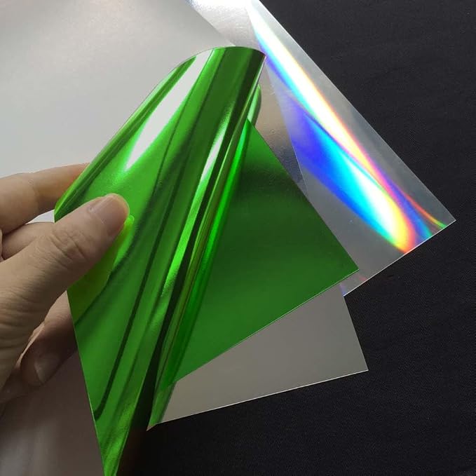Green Foil HTV Heat Transfer Vinyl - Image 2