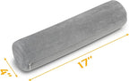 AllSett Health Firm Cervical Neck Roll Memory Foam Pillow, Bolster Pillow - Image 7