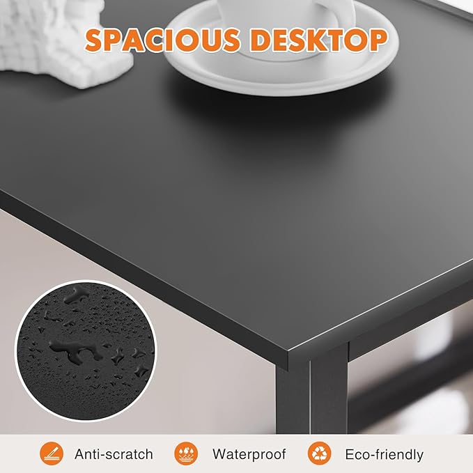 Sweetcrispy 63-Inch Small Computer Desk - Image 4