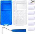 Mister Rui Foam Paint Roller, 2 Inch Mini Paint Roller Kit 10 Pack, Touch Up by MisterRui