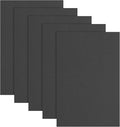 uxcell 5 Pcs Black EVA A4 Foam Sheets Crafts, 12 x 8 Inch Foam Paper by uxcell