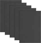 uxcell 5 Pcs Black EVA A4 Foam Sheets Crafts, 12 x 8 Inch Foam Paper by uxcell