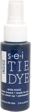 S.E.I. Indigo Tie Dye Spray Bottle: 2oz. Non Toxic Fabric Dye Spray, DIY by SEI