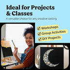 Chalkola Black Canvas for Painting - Image 8