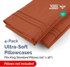 King Standard Pillow Cases Set of 4 - Image 2