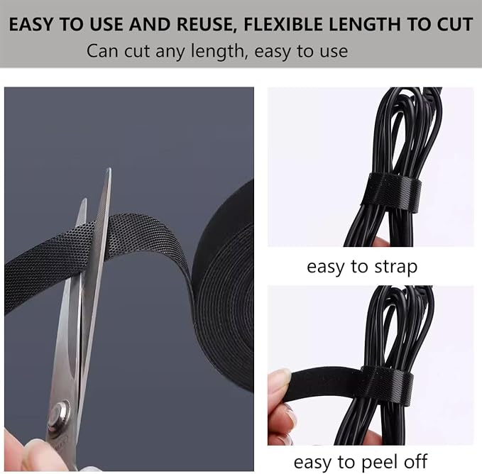 27 Yards x 1Inch Reusable Cable Ties - Image 6