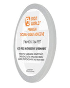 Best 1/4" Ultra-Thin Permanent Double-Sided Tape by AJSignWorld