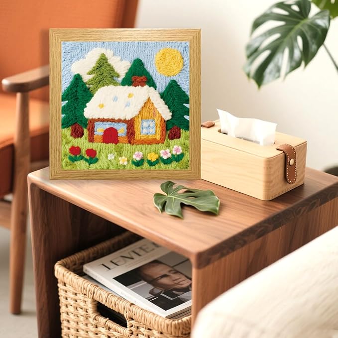 BEUNITONE Forest House Punch Needle Kit - Image 5