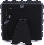 Vintage Picture Frames 3x3 Square Black Antique Picture Frames - Image 8